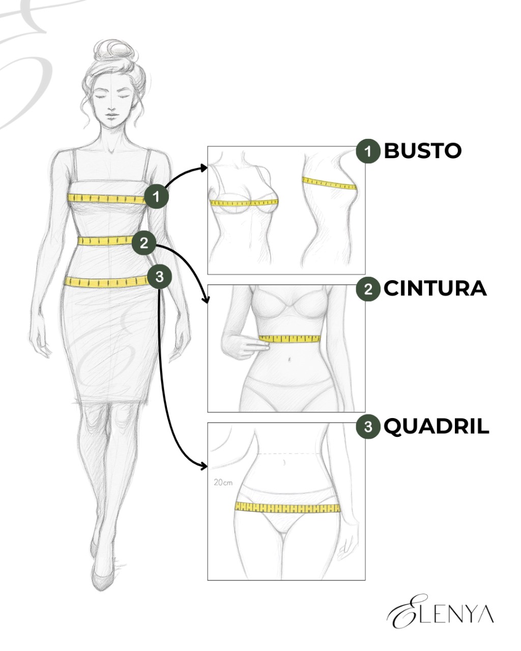 Como tirar medidas do corpo 2
