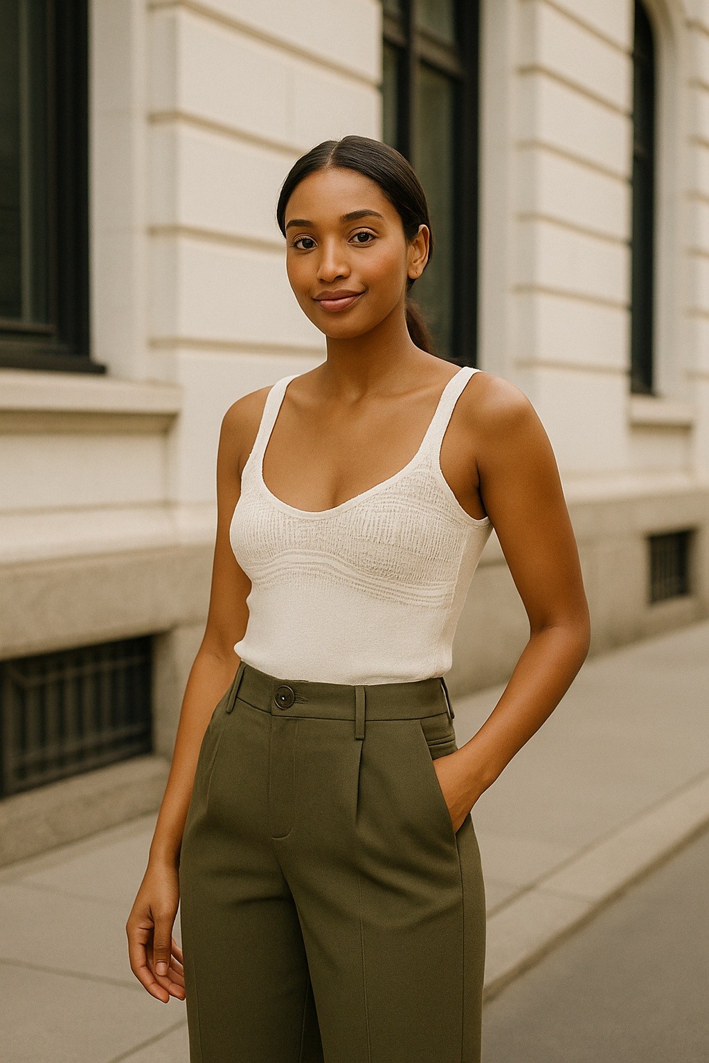 looks com blusa de tricô 2